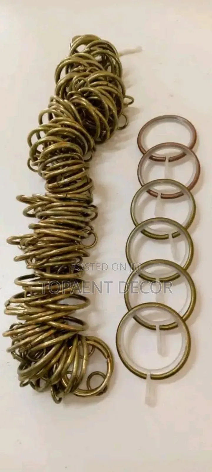 Drippery Rings With Plastic Inner Circle