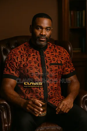 Full Kitenge Shirt In Different Sizes Available