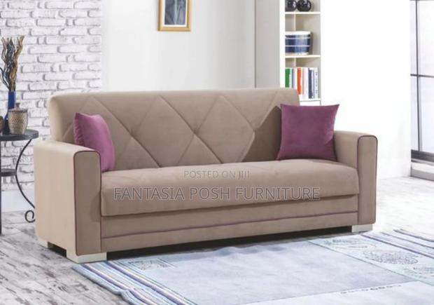 Modern Sofa With Diamond Stitching