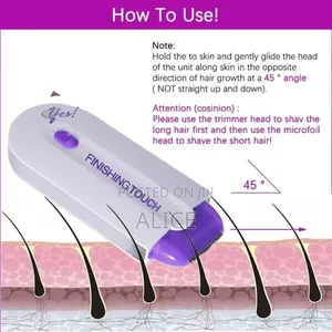 Finishing Touch Hair Remover – Smooth Skin, Instantly!