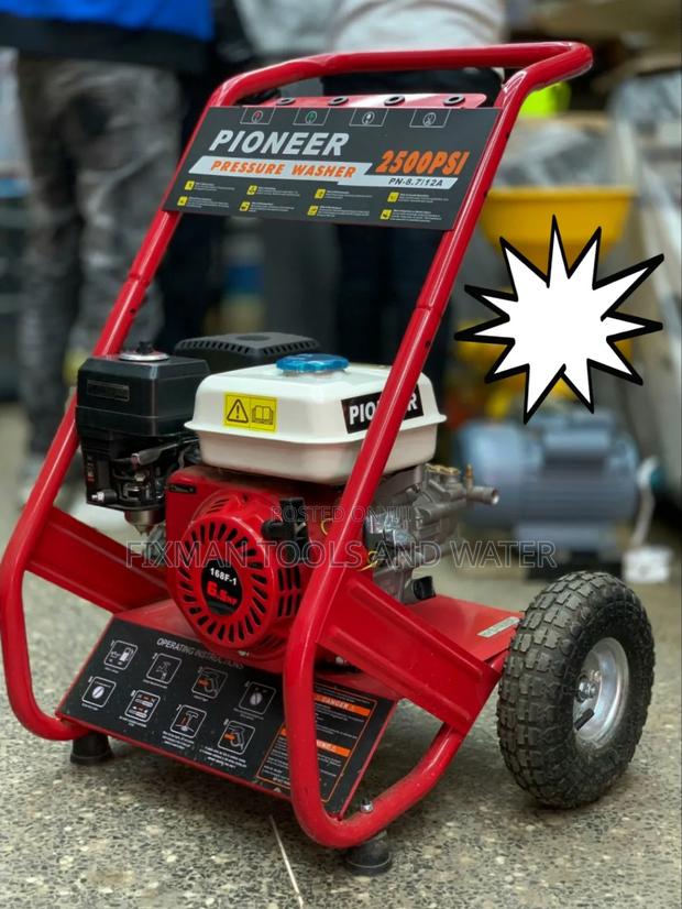New Pioneer High Pressure Washer 2500 Psi Car Wash Machine