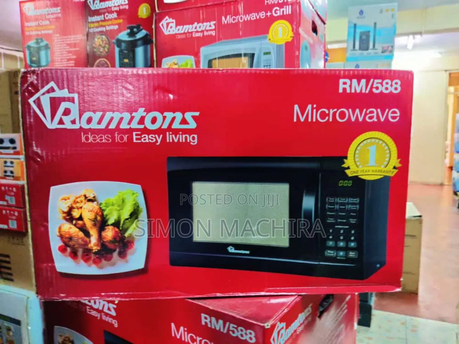 Ramtons Digital Microwave 23litres Rm588