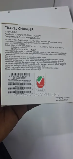 Samsung Phone Type C Charger