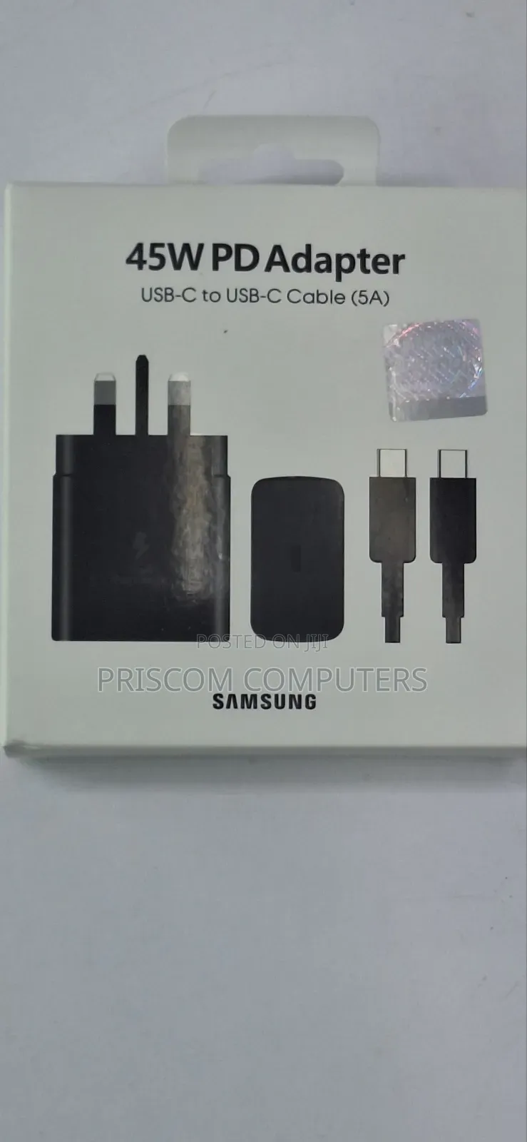45w Samsung Super Fast Type C Charger
