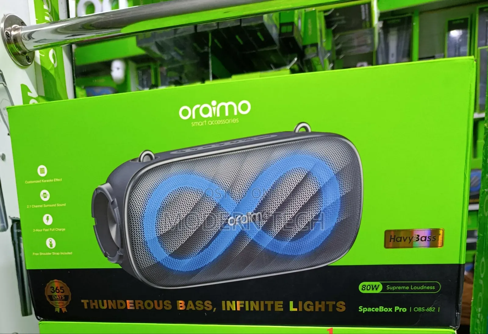 Oraimo Spacebox Pro Obs- 682 Wireless Speaker