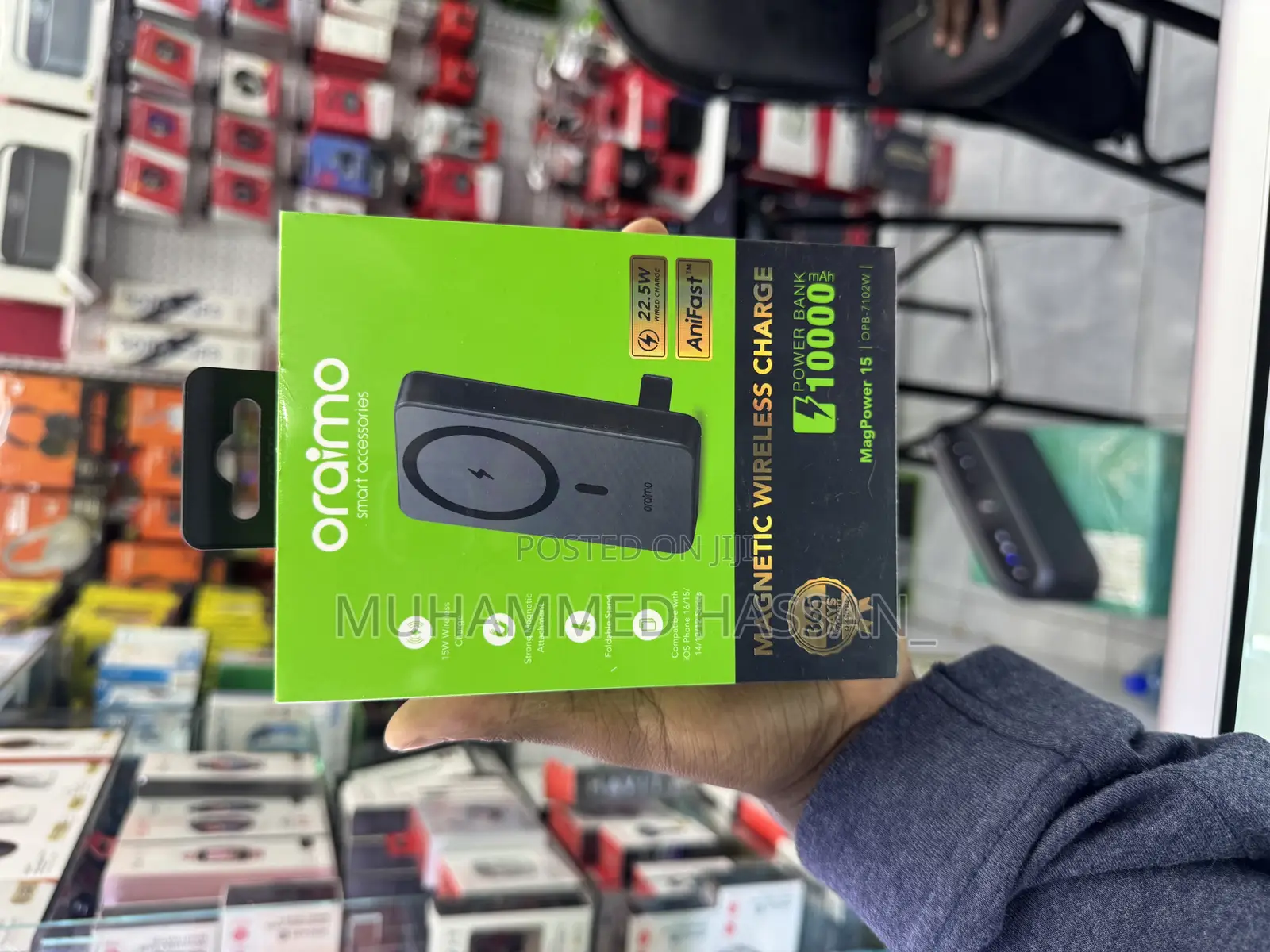 Oraimo Magpower 15 1000mah Wireless