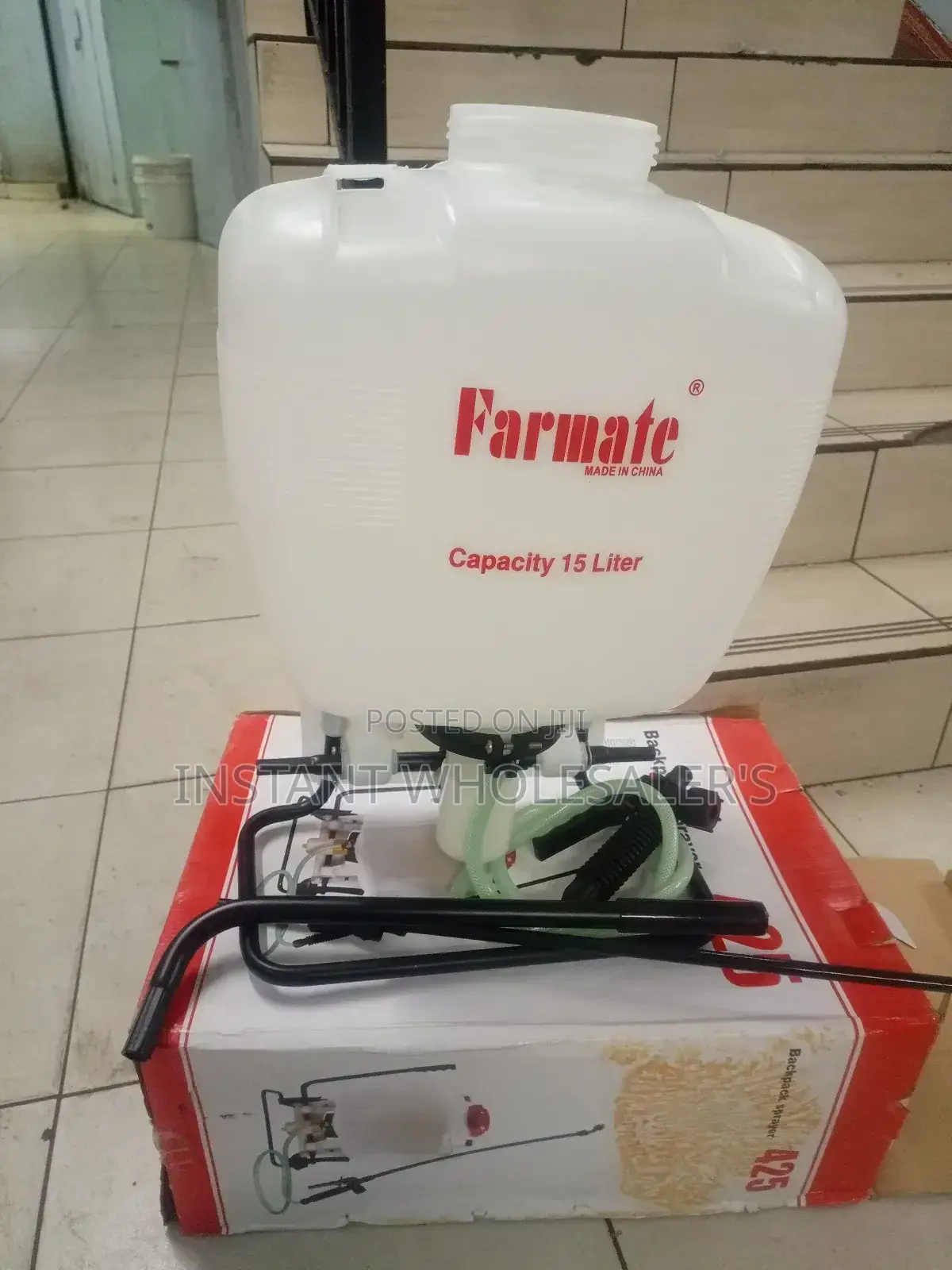 Pressure Manual Knapsack Sprayer 15l