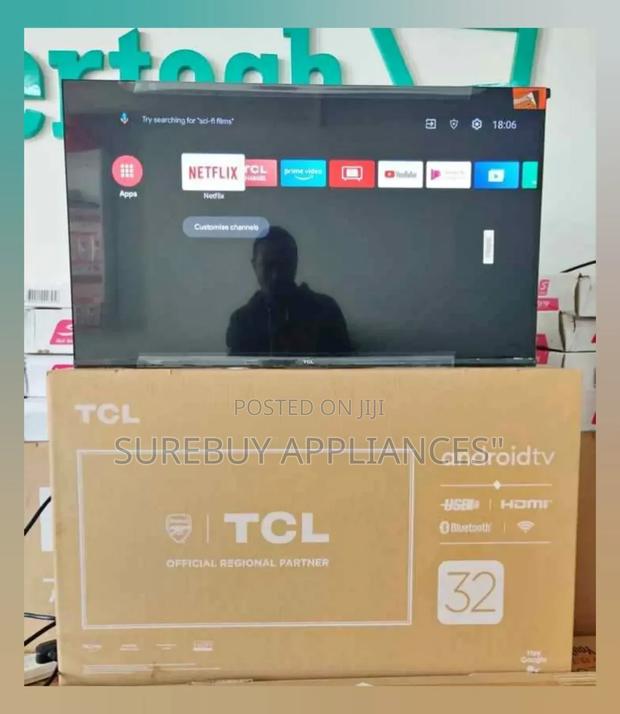 TCL 32′′ S5400a (2023) FHD/Hd Smart Android Frameless Tv - main view