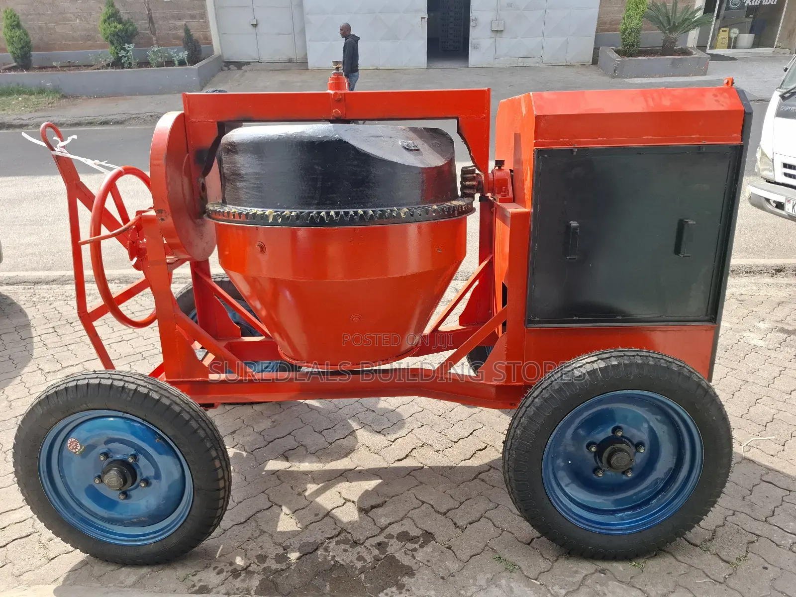 Titan Concrete Mixer;500ltrs-6.5hp Diesel Engine