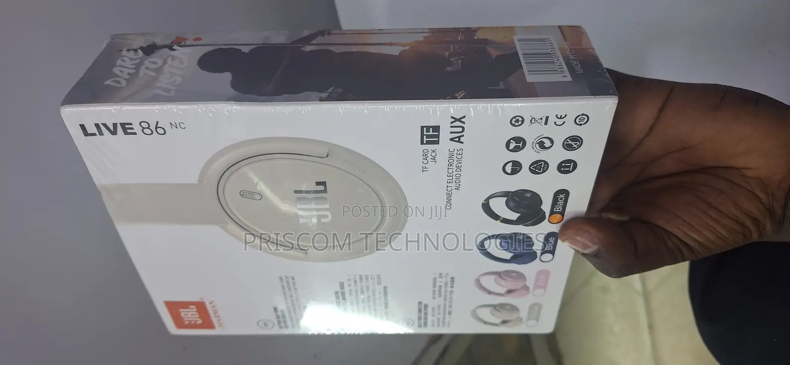 JBL Wireless Headphones Pure Bass Live 86 Bluetooth