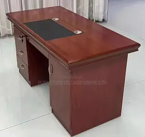 Executive Desk: Mahogany Design Standard Office Desk 140cm