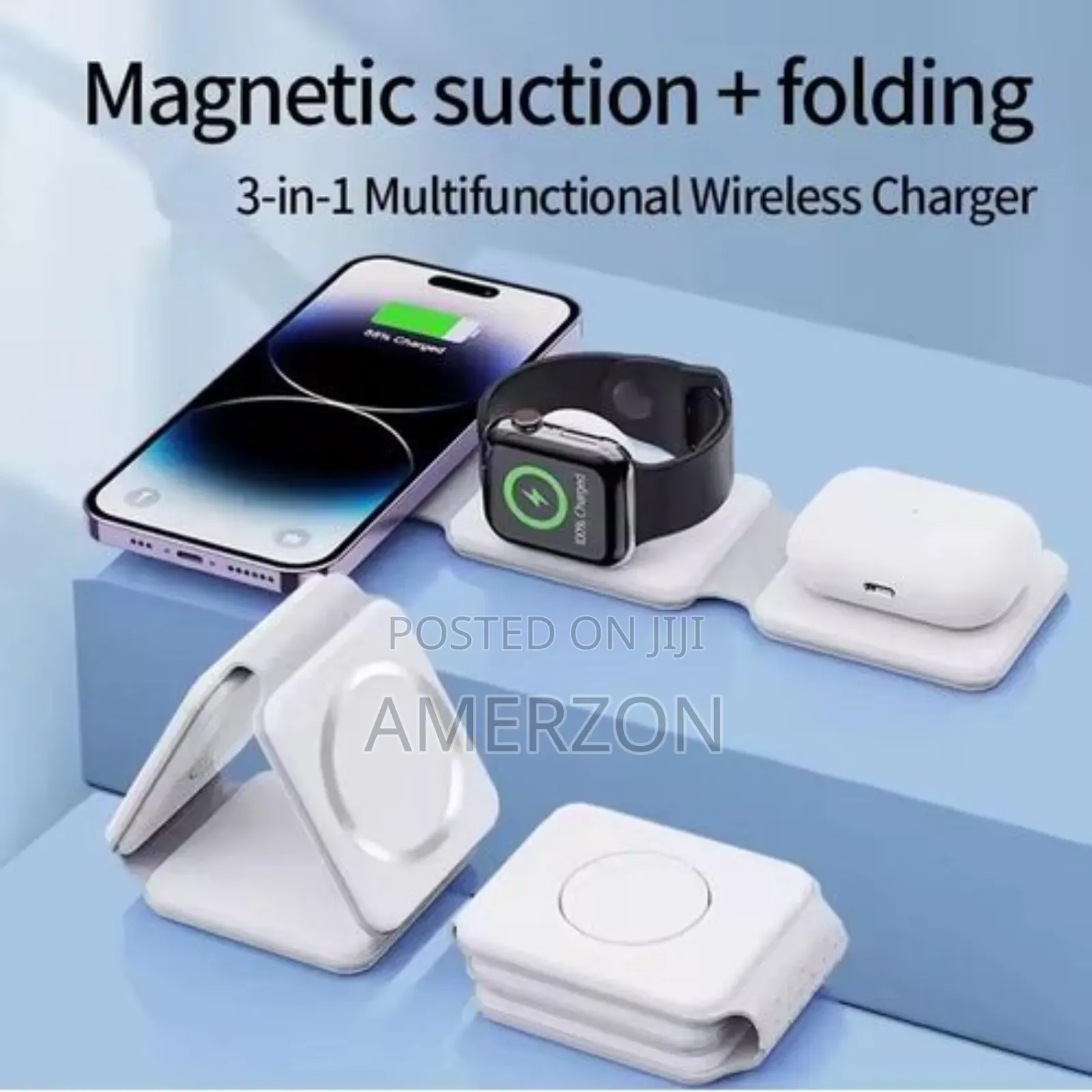 3 in 1 Magnetic Wireless Charger