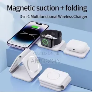 3 in 1 Magnetic Wireless Charger
