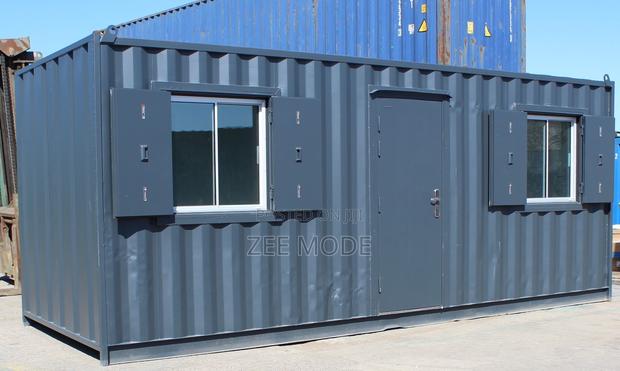 Modern 20ft Container Micro-Office Hub - main view