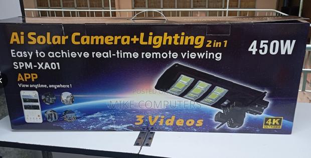 2 in 1 4g Sim Card 2 in 1 CCTV Security Street Light