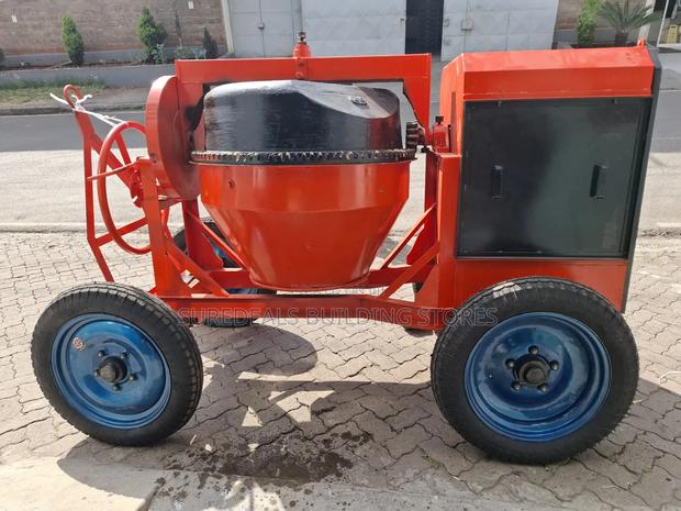 500l Titan Concrete Mixer-6.5hp Diesel Engine - thumbnail 3