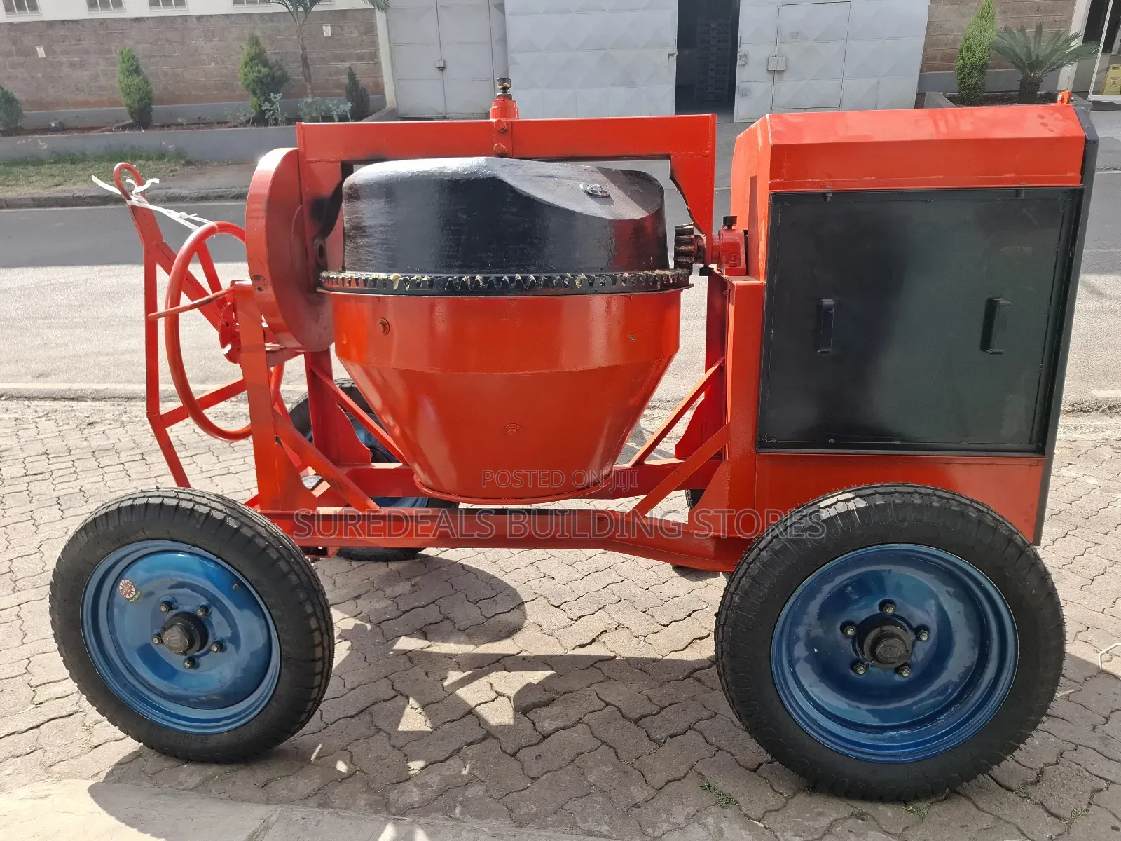 500l Titan Concrete Mixer-6.5hp Diesel Engine