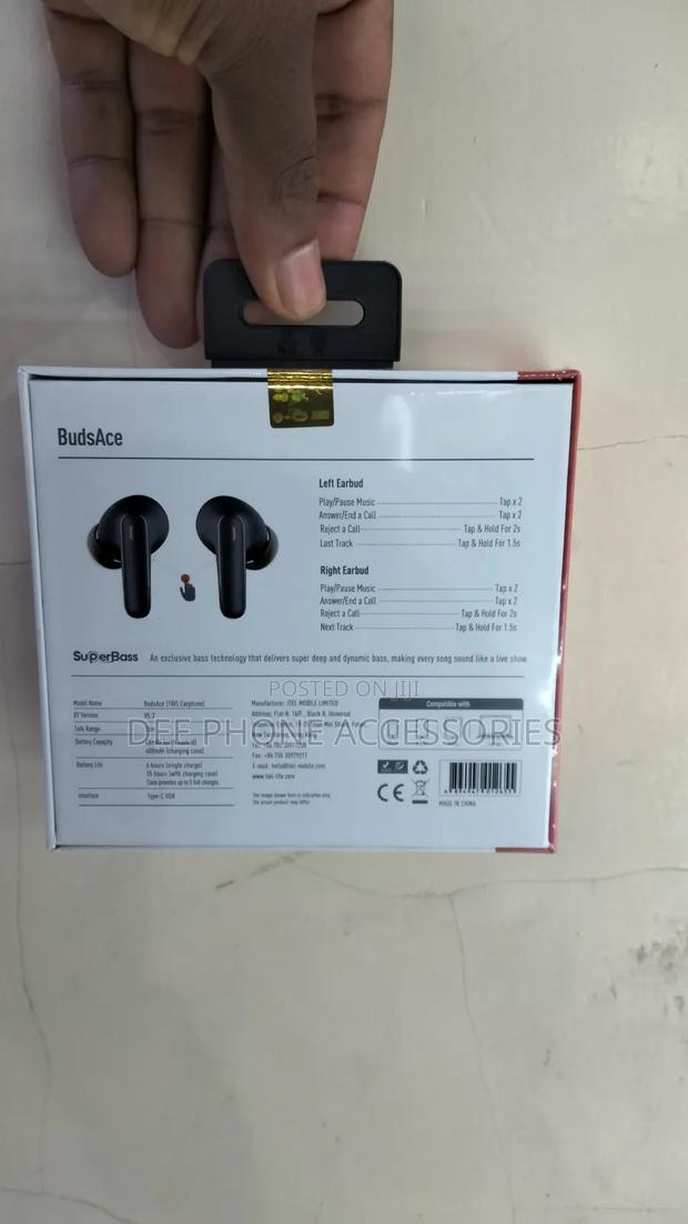 Itel Buds Ace Wireless Earbuds - thumbnail 4