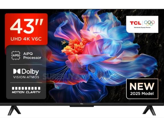 TCL 43 Inch Smart Google Tv 43v6c - thumbnail 2