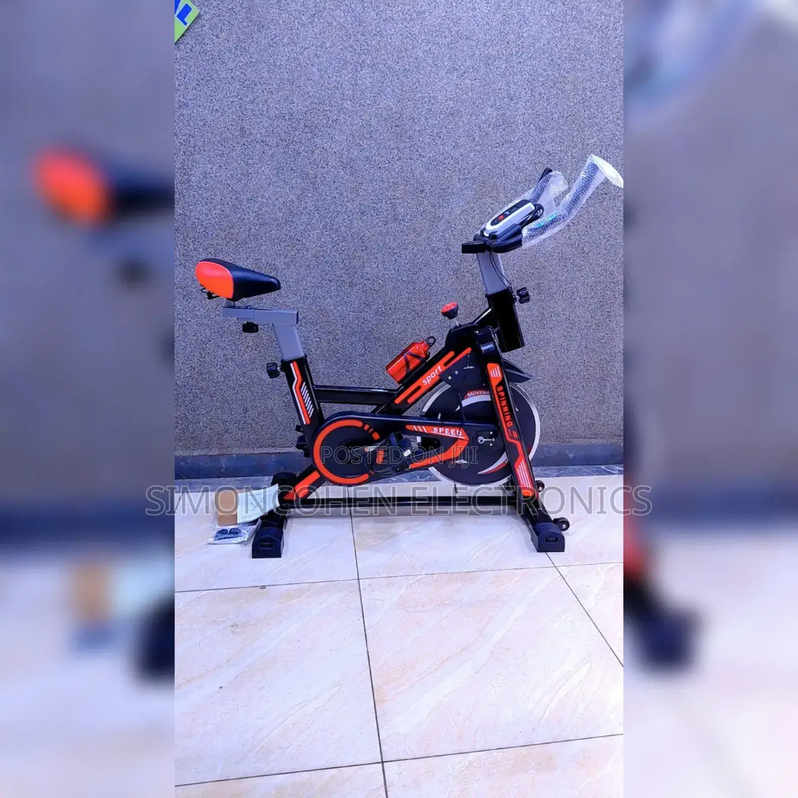 Exercise Spin Bike(Max User Weight 120kg)
