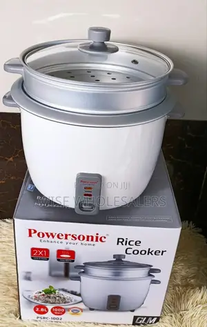 *Powersonic Rice Cookers*
*2 In1 Rice Cooker+ Steamer*

2.8l