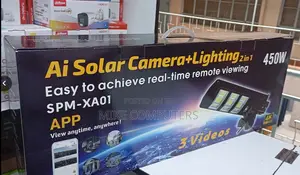 2in1 Ai 4g CCTV Camera + 450 Solar Security