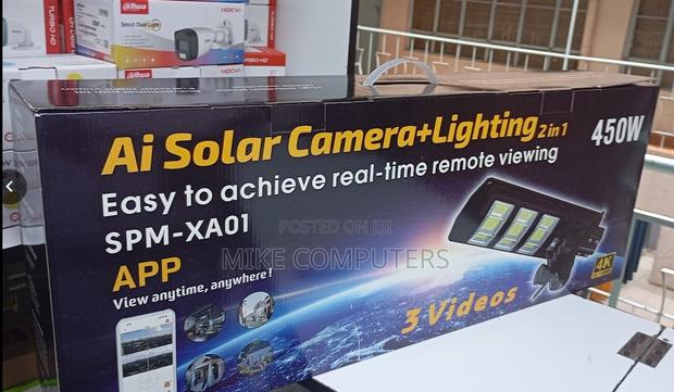 2in1 Ai 4g CCTV Camera + 450 Solar Security - main view