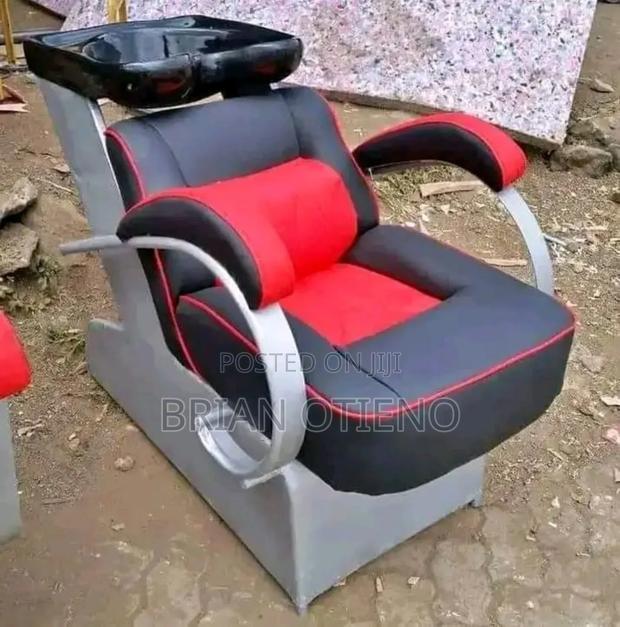 Red Silver Shampoo Unit - main view