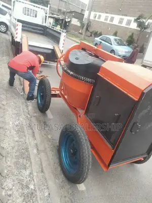 Four-Wheeled Titan Concrete Mixer~Indian Machine