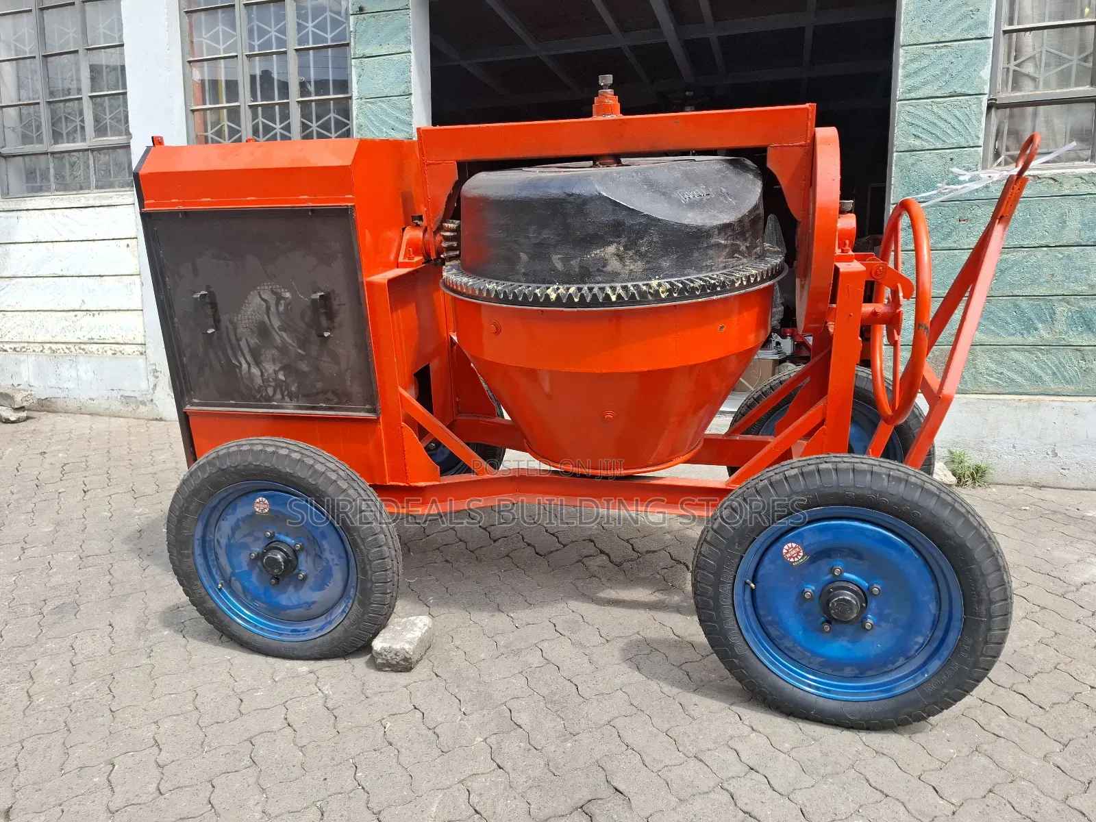 4 Wheel Titan Concrete Mixer-500ltrs