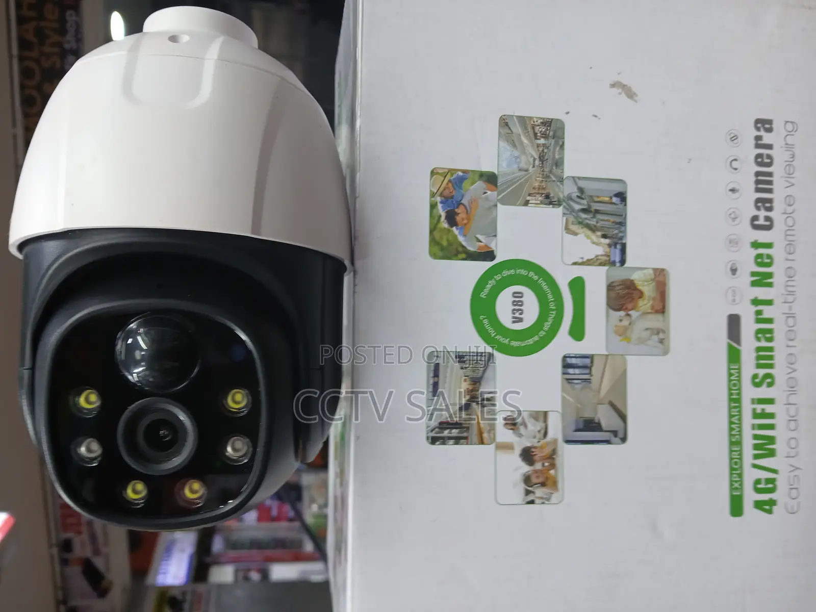 V380 4g/Wifi Solar Camera