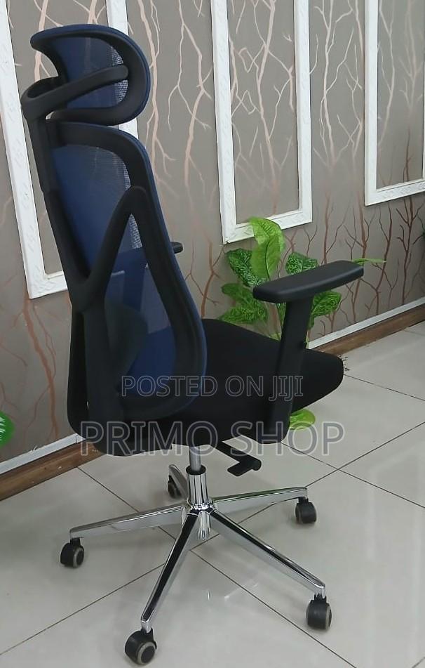 Office Chair; Subtle Puffy Detailing Office Chair - thumbnail 5