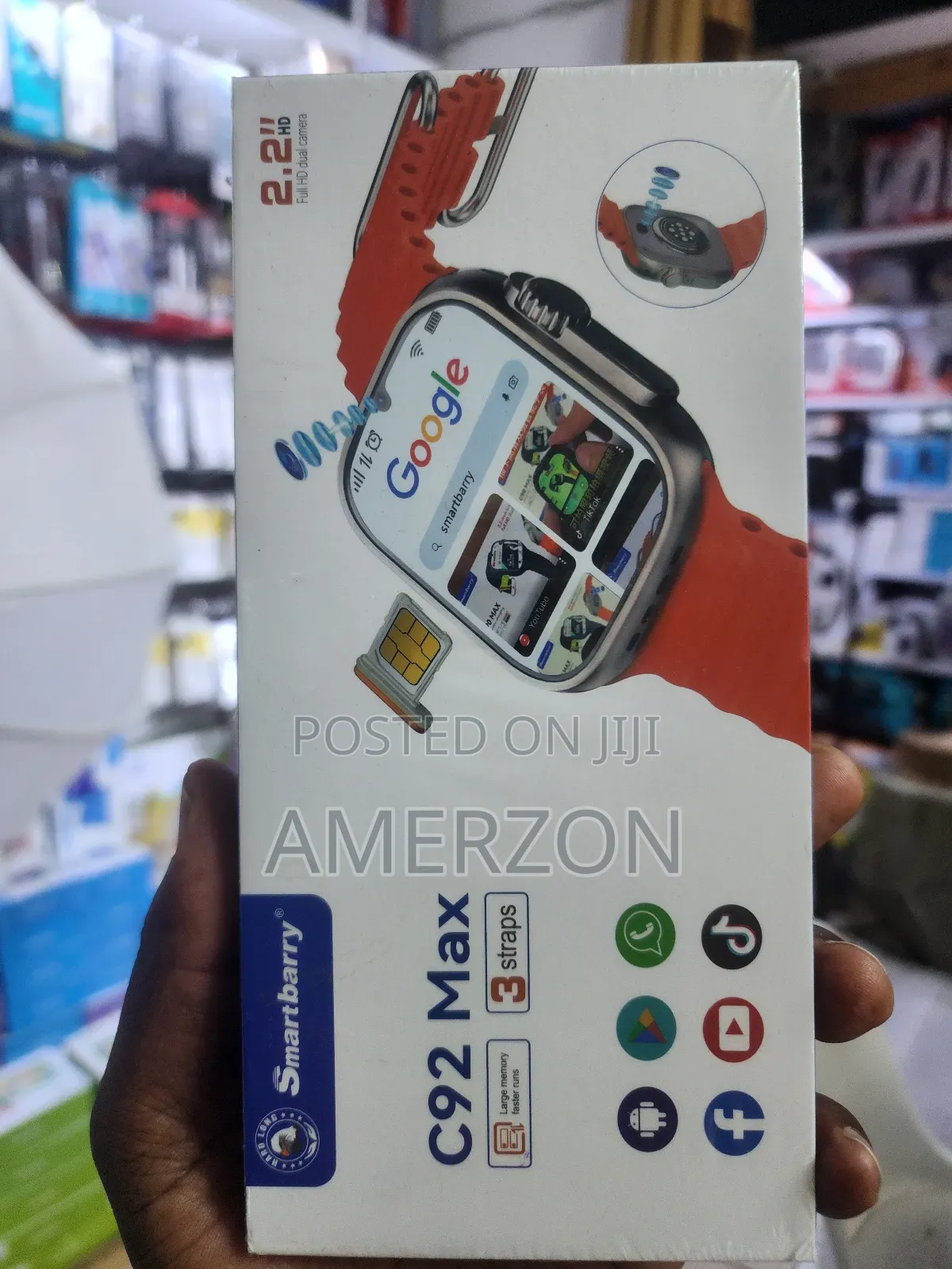 C92 Max 4g Smart Watch 6+64gb