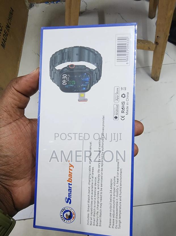 Smart Barry C89ultra Smart Watch 5g, 4gb Ram, 64gb, - thumbnail 3