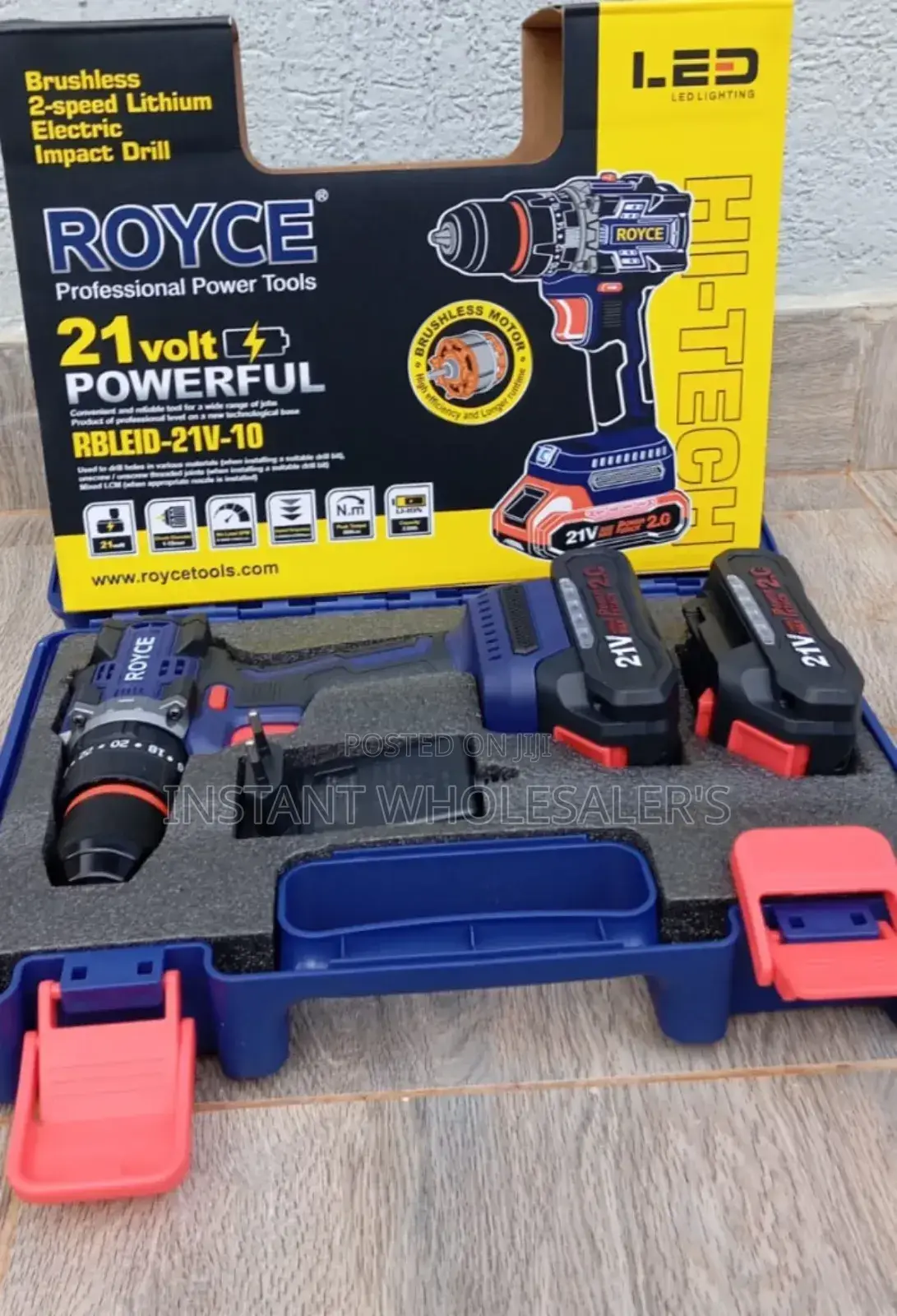 21v Royce Impact Drill Brushless