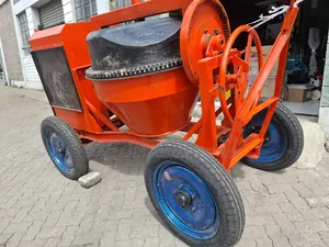 4-Wheel Indian Titan Concrete Mixer-6.5hp-500ltrs