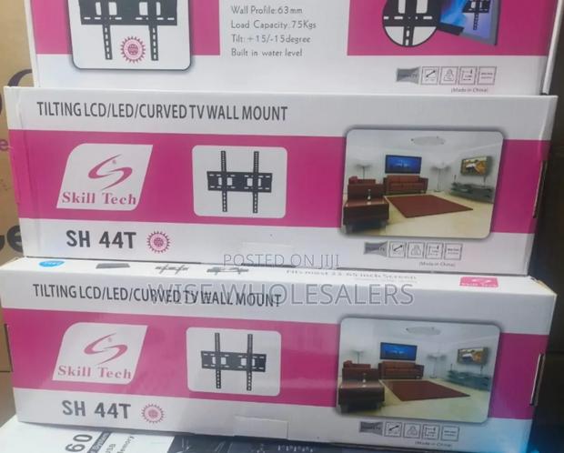 23-65 "Skill Tech 44t Tilt Wall Mount Bracket Tv Wall