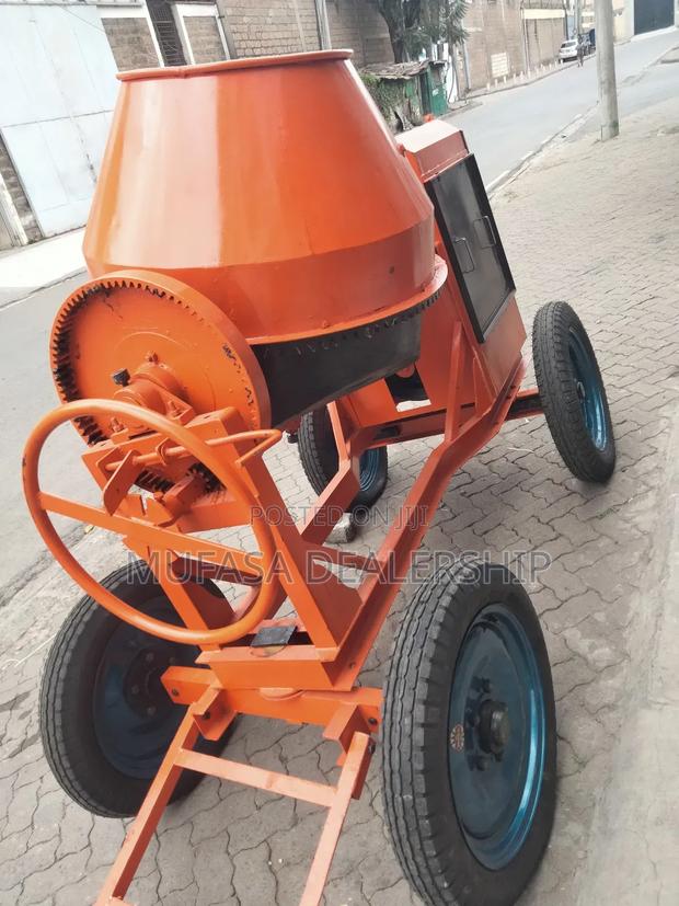 500l Drum Titan Concrete Mixer Machine - thumbnail 4