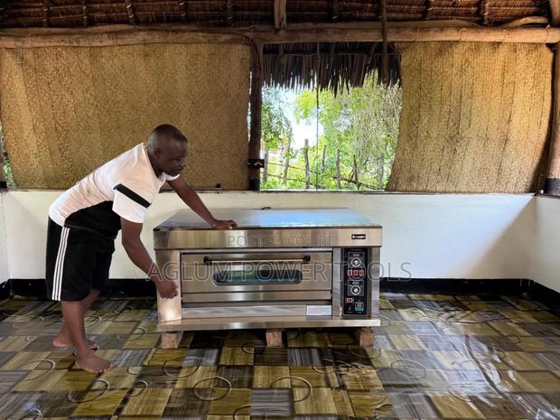 Stainless Steel One Deck Premier Gas Oven - main view