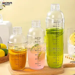 Upgraded Plastic Cocktail Shaker Cup