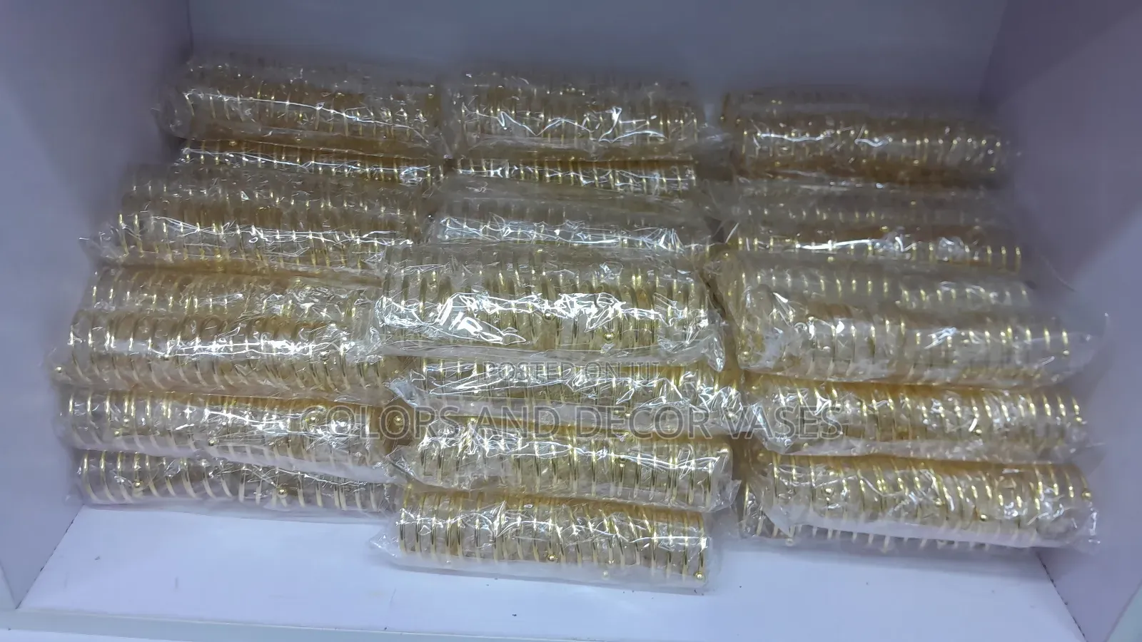 Napkin Rings in Gold