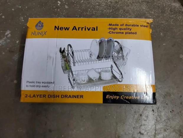 Nunix 2 Layer Dish Rack - main view