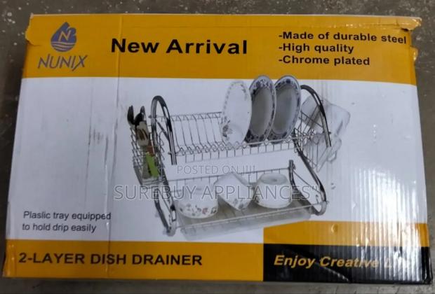 Nunix 2 Tier Dish Rack - main view