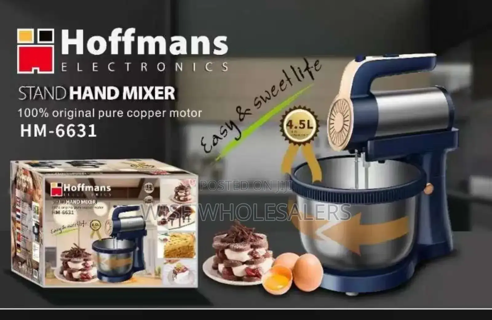 *Hoffmans Stand Mixer 4.5litres