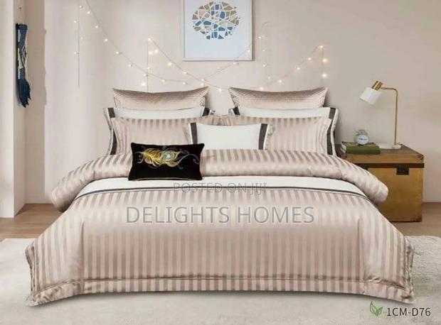 Luxury Cotton Stripped Duvet Cover Set_sk - thumbnail 2