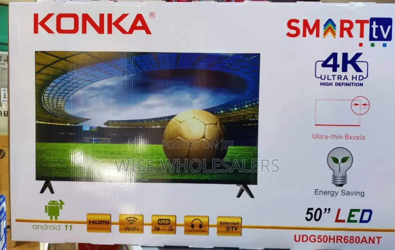 *Konka Tv 50" Smart Android Frameless