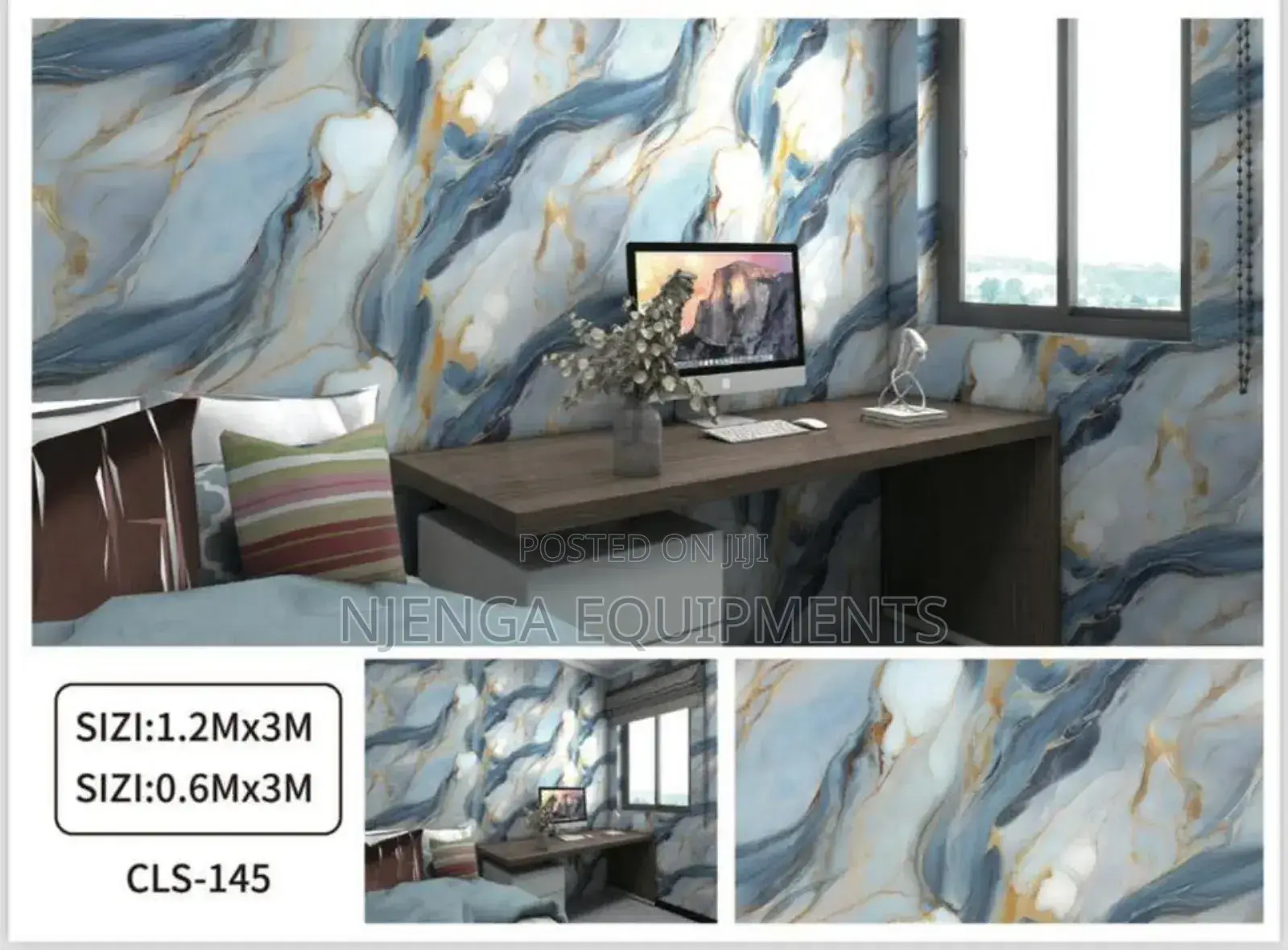 4ft X 8ft Marble Sheet, 3mm Pvc Finish