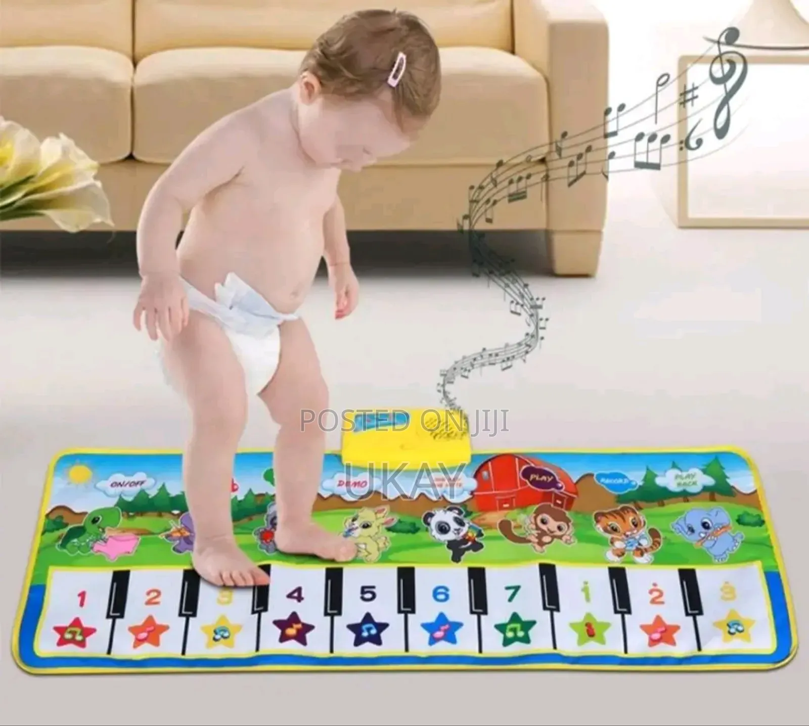 Uk Piano Mat - Musical Keyboard Floor.