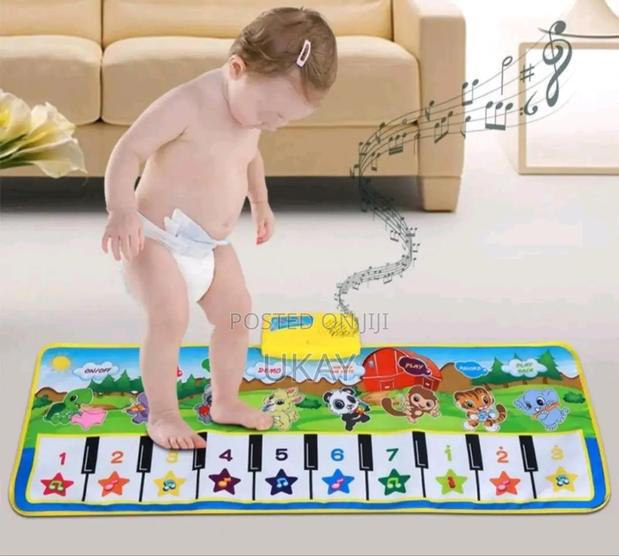 Uk Piano Mat - Musical Keyboard Floor. - main view