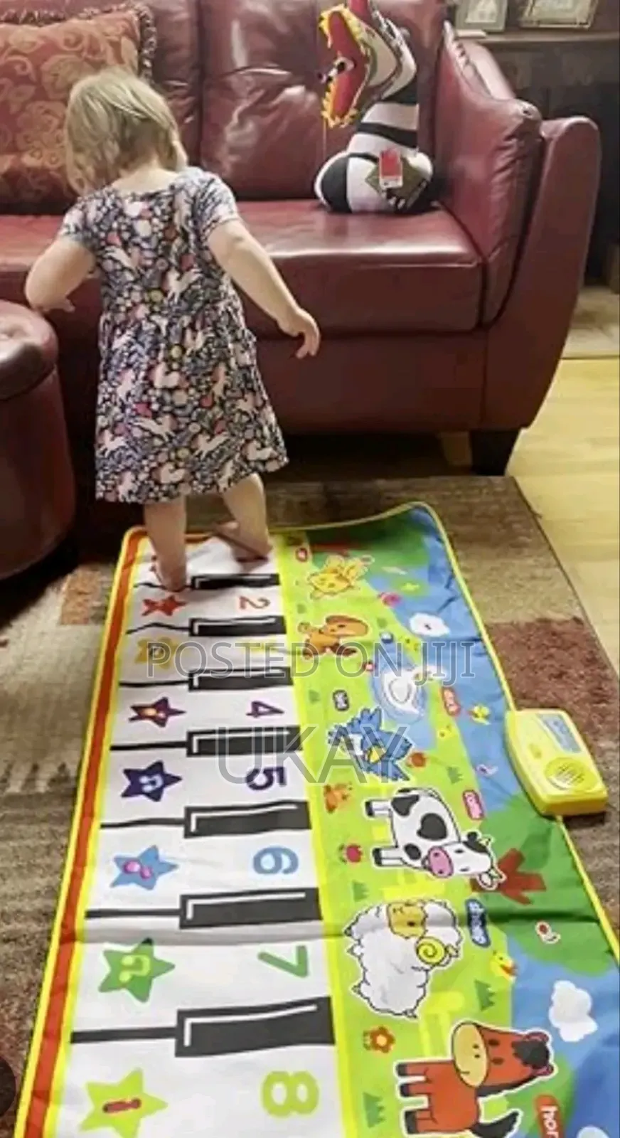 Uk Piano Mat - Musical Keyboard Floor.
